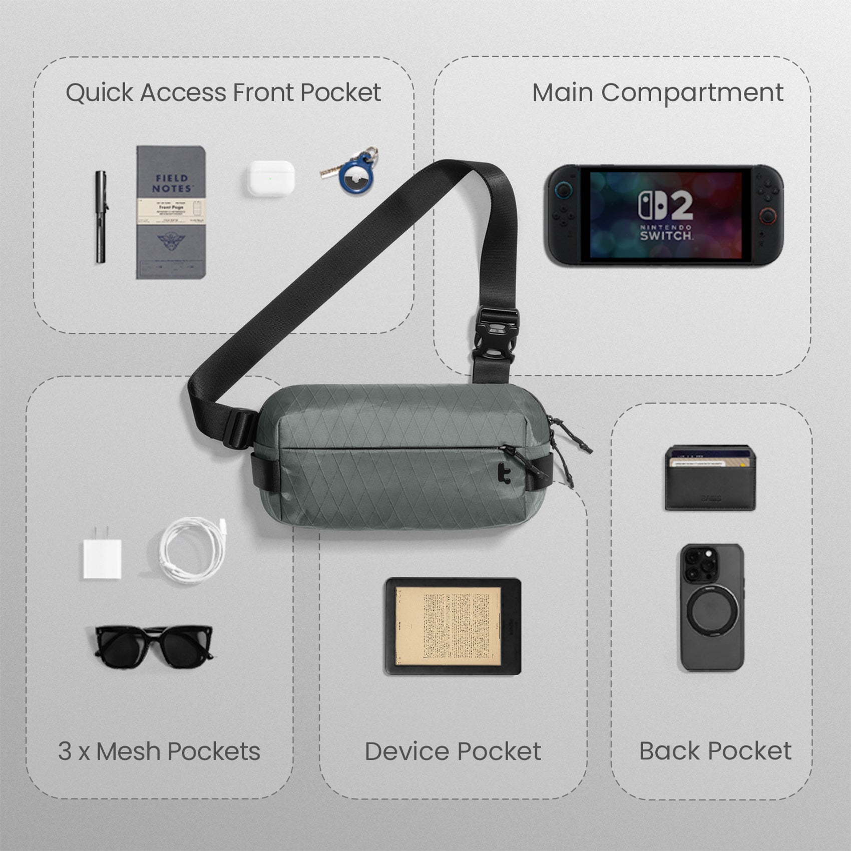 Explorer T21 X-Pac EDC Sling Bag (S)