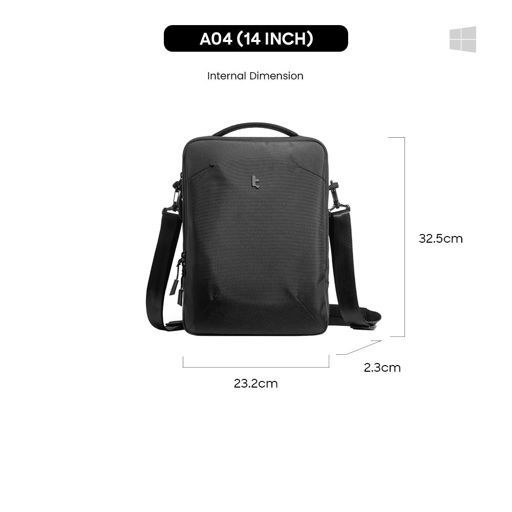tomtoc UrbanEX-A04 Laptop Shoulder Bag