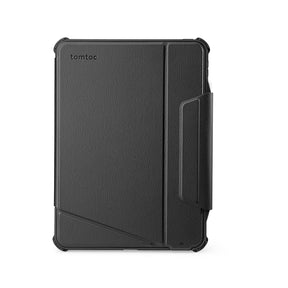 tomtoc 11 Inch iPad Pro Wireless Apple Pencil Charging / Detachable Protective Case - Leather Black