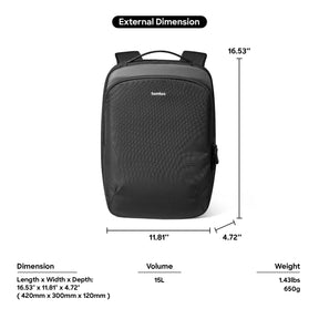 Explorer T60 Laptop Backpack 15.6" - Black