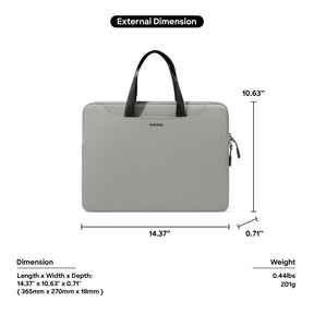 tomtoc 14 Inch Slim Laptop Carrying Bag / Laptop Handbag - Raspberry