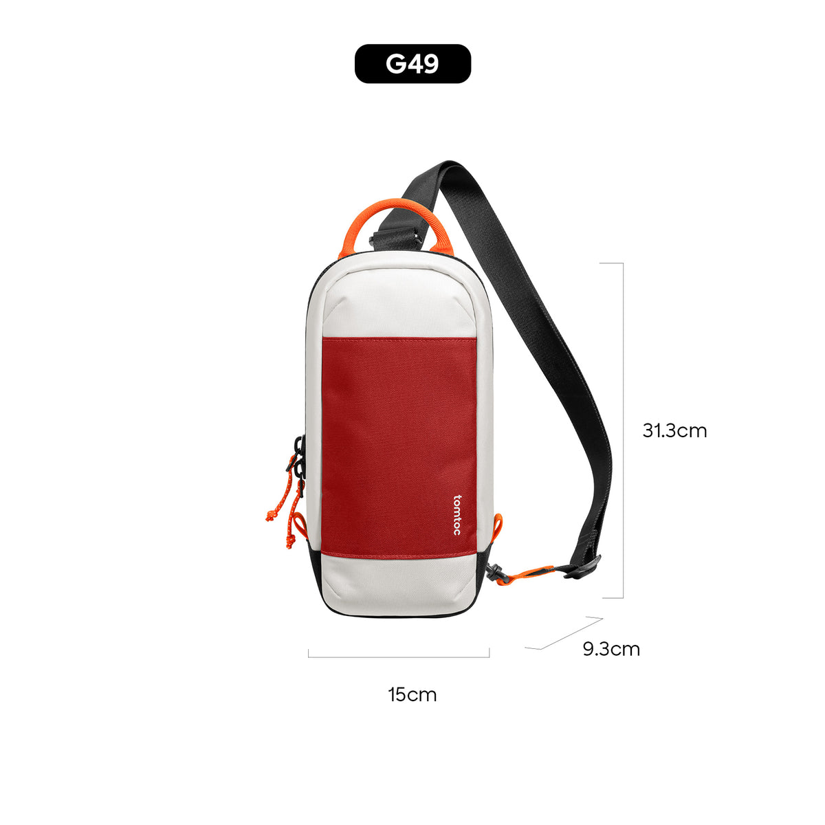 tomtoc G49 Switch 2 Travel Bag Shoulder Bag Crossbody Bag for Nintendo Switch 2