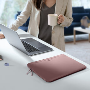 tomtoc 14 Inch Slim Laptop Carrying Bag / Laptop Handbag - Raspberry