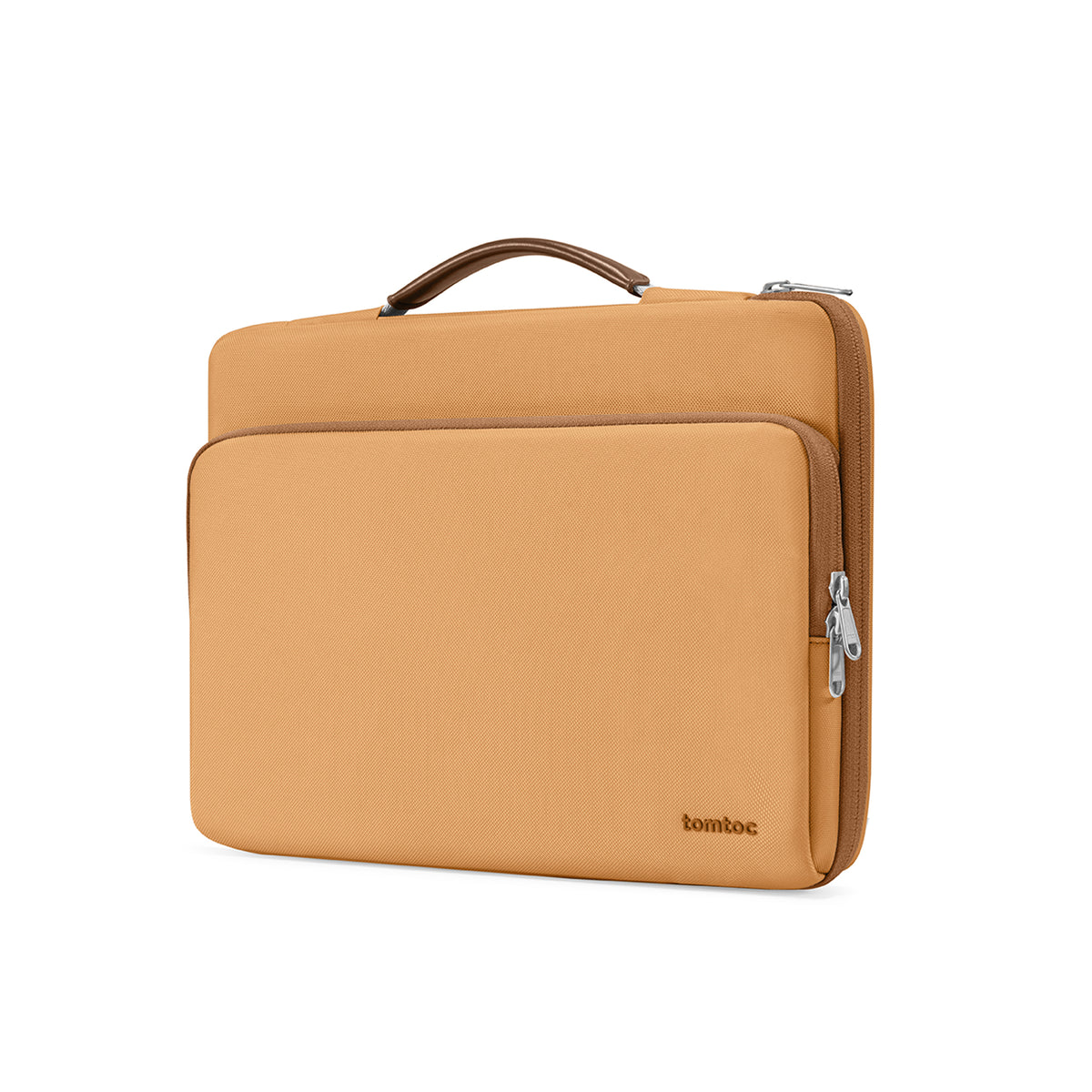 tomtoc 14 Inch Versatile 360 Protective Macbook Sleeve Briefcase - Bronze