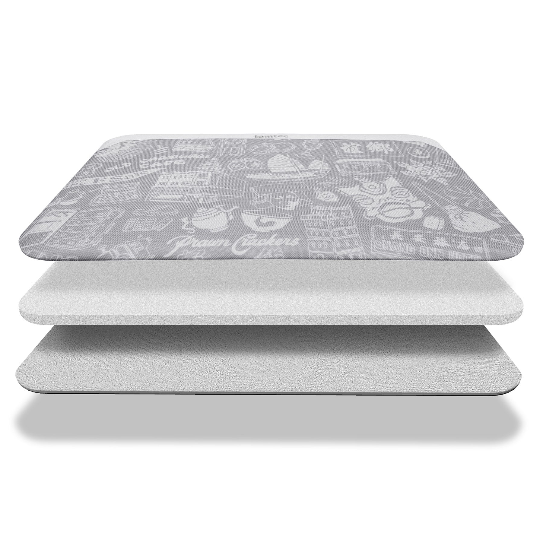 tomtoc OCHM 13 Inch Versatile 360 Protective Laptop Sleeve / MacBook Sleeve - Gray