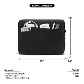 tomtoc 11 Inch Classic Tablet Case Sleeve Bag - Dazzling Blue