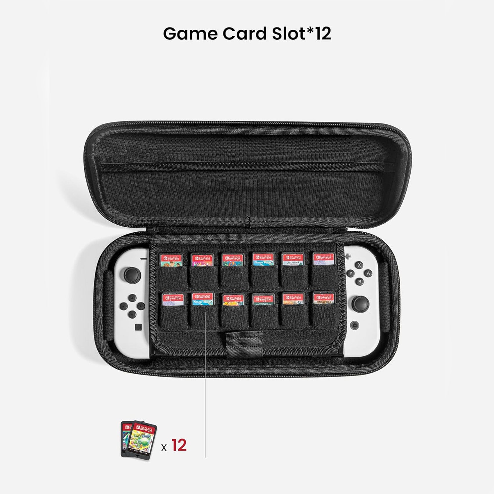 Fancy-Case G05 For Nintendo Switch (M) - Black