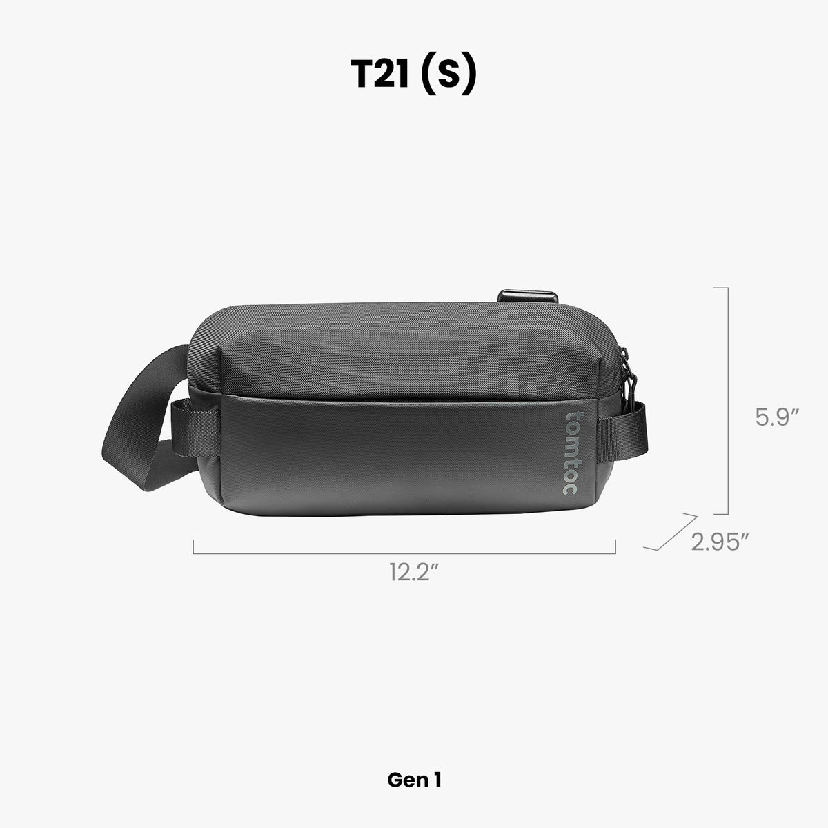 Explorer T21 EDC Sling Bag (S) - Black