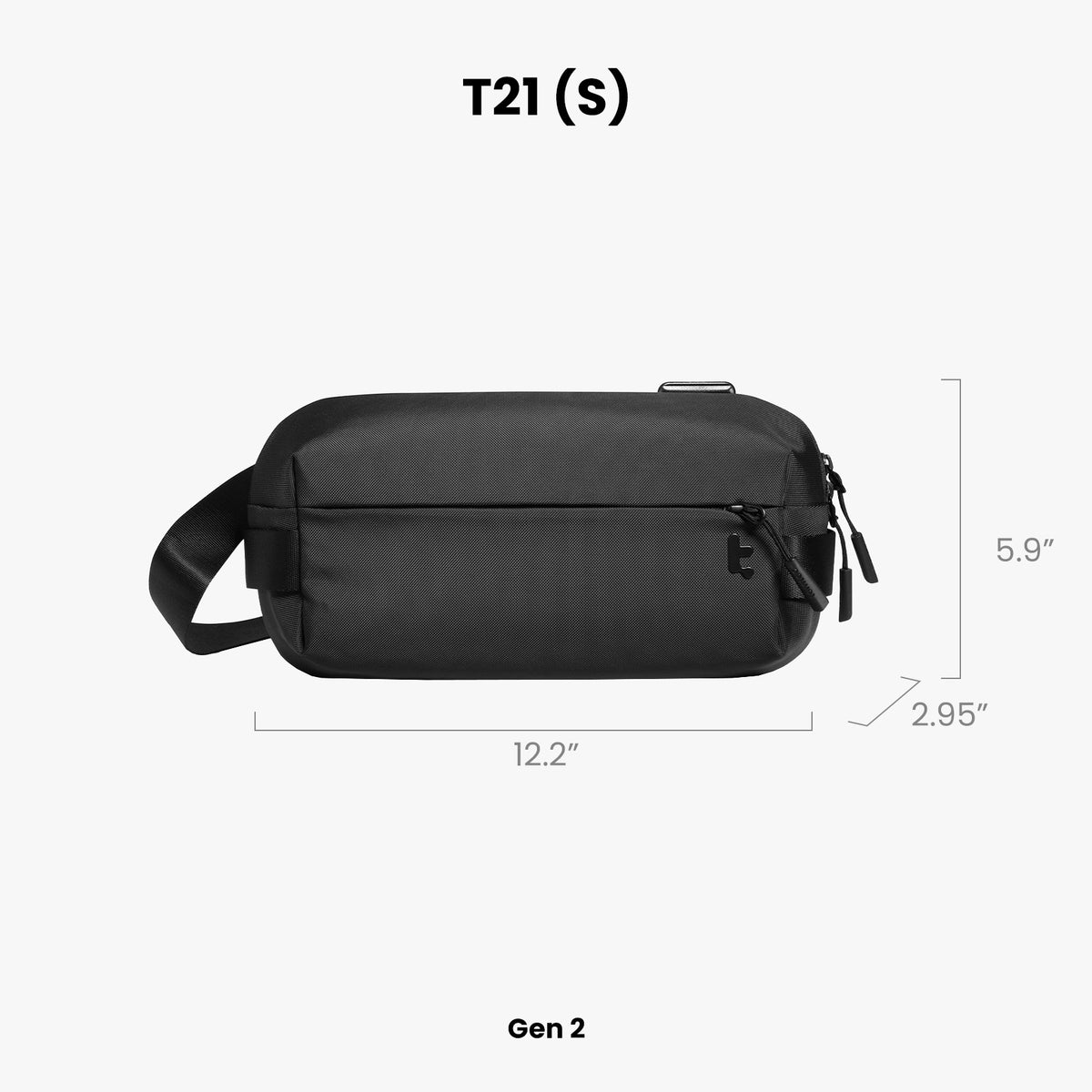 Explorer T21 EDC Sling Bag (S) - Black