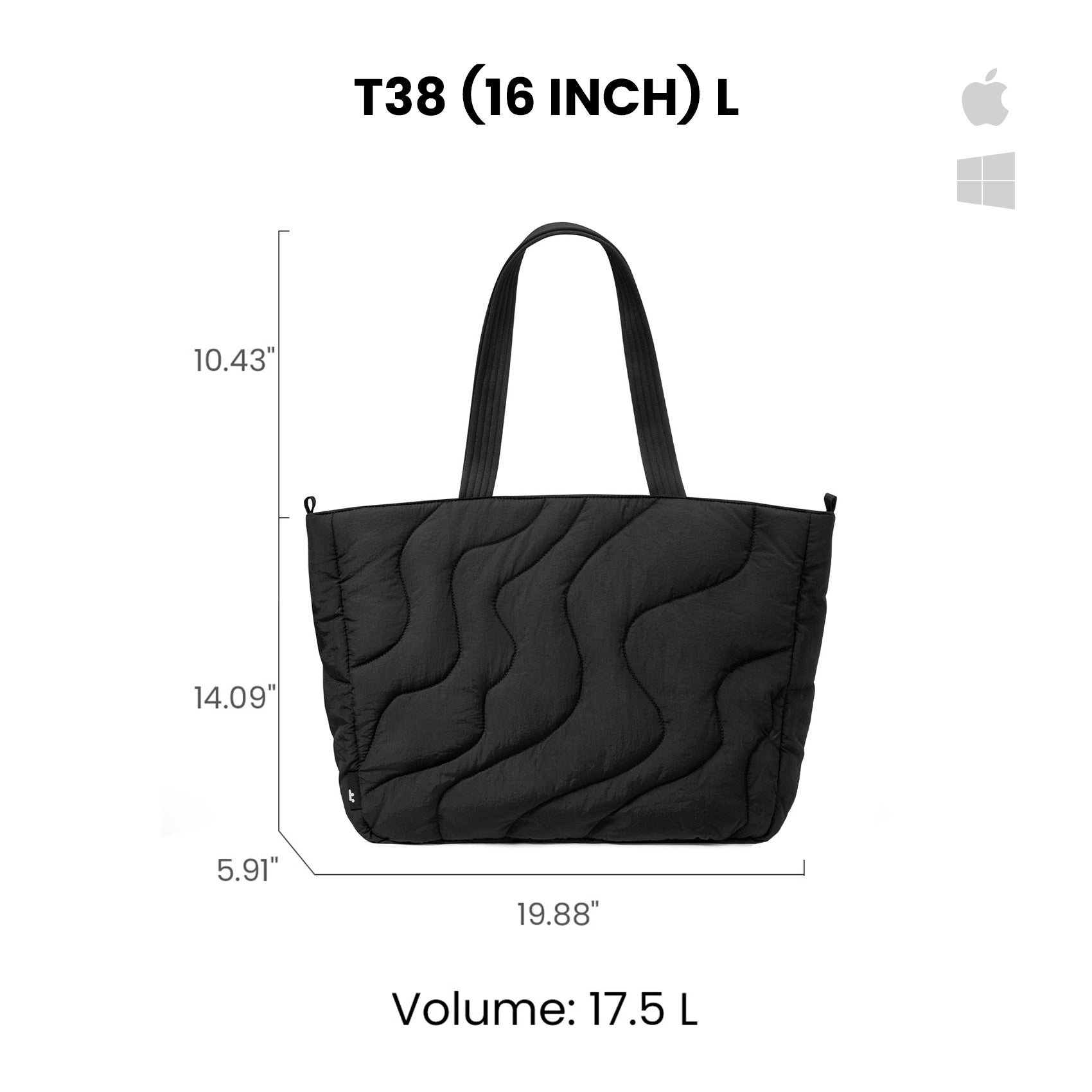 tomtoc Terra-T38 Laptop Tote Bag