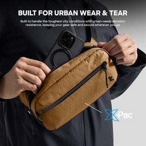 tomtoc T35 X-Pac Chest Bag RFID Protection Sling Bag Men Crossbody Bag Daily Shoulder Bag
