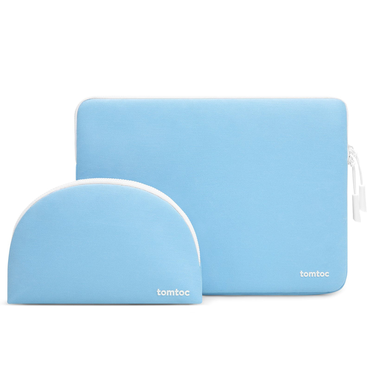 tomtoc 13 Inch Lady Laptop Sleeve with Organized Pouch - Blue