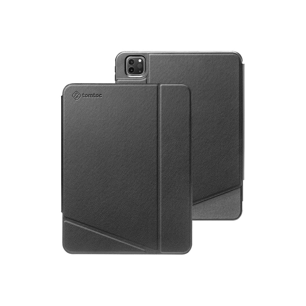 tomtoc 11 Inch Trifold Vertical Case - Black