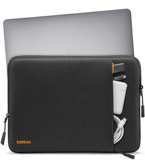 tomtoc 13 Inch Versatile 360 Protective Laptop Sleeve / MacBook Sleeve - Black