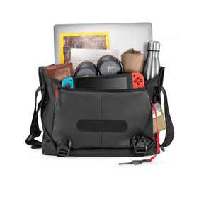 tomtoc 16 Inch Casual Laptop Shoulder Sling Bag - Black
