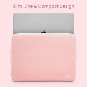 tomtoc 13 Inch Lady Laptop Sleeve with Organized Pouch - Pink