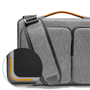 tomtoc 13 Inch Versatile Laptop Messenger Bag - Gray