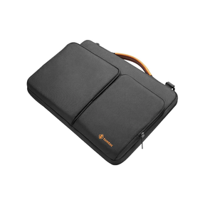 tomtoc 15.6 Inch Versatile Protective Laptop Messenger Bag / Business Shoulder Bag - Black