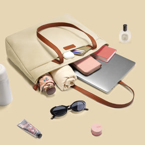 tomtoc 16 Inch Lady Laptop / Tote Bag / Women Bag / Ladies Bag - Khaki