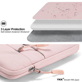 tomtoc 11 Inch Classic Tablet Case Sleeve Bag - Baby Pink