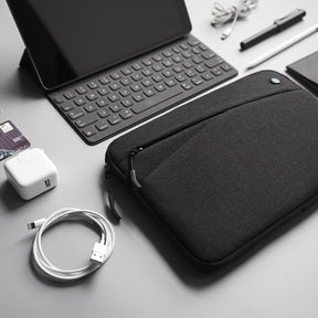 tomtoc 11 Inch Classic Tablet Case Sleeve Bag - Black