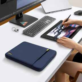 tomtoc 16 Inch Versatile 360 Protective Laptop Sleeve / MacBook Sleeve - Dark Blue