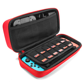 tomtoc Carrying Case Travel Nintendo Switch Case with Pocket - Nintendo Switch / OLED - Red
