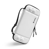 tomtoc Slim Protective Carrying Case with 10 Game Cartridges - Nintendo Switch & OLED Model - White