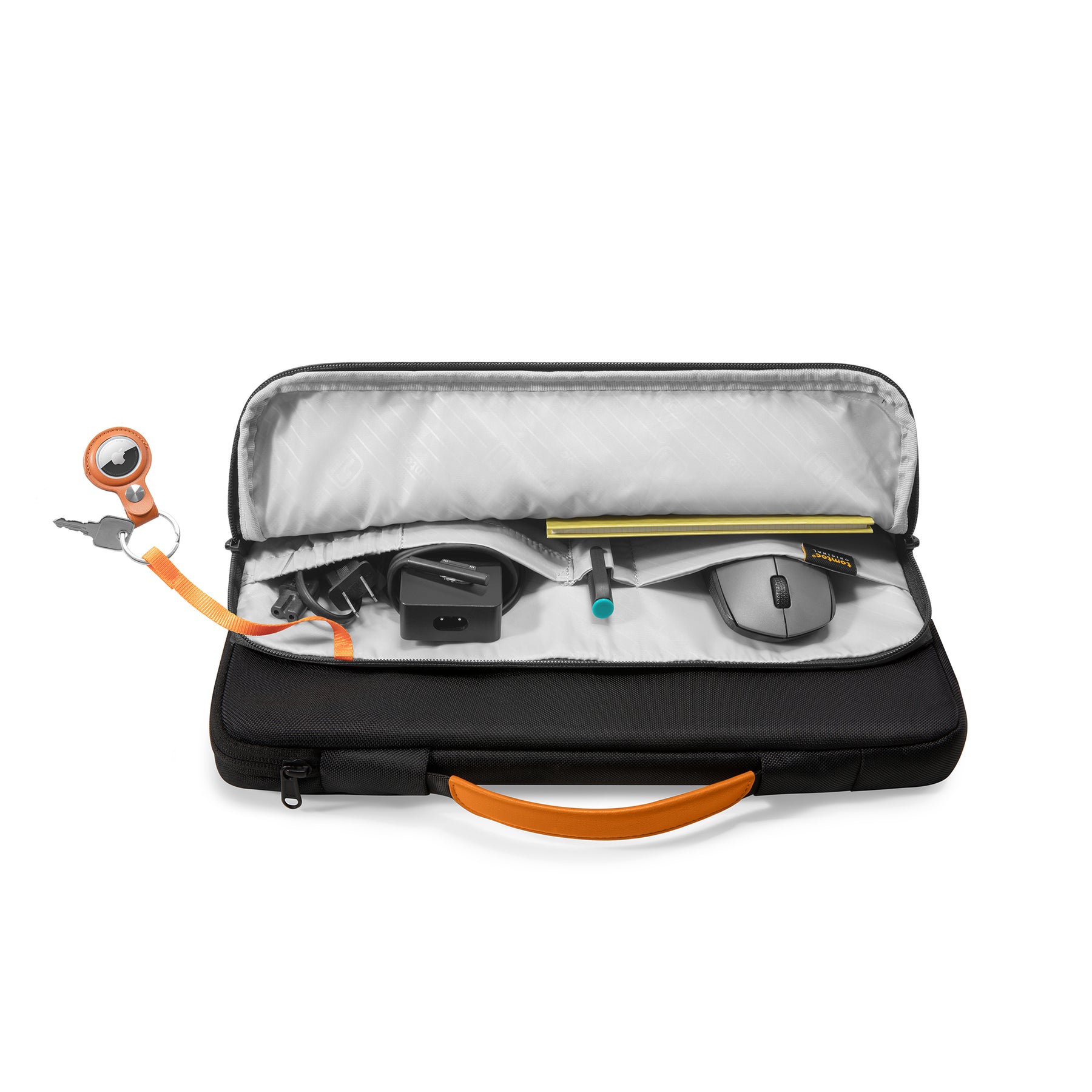 tomtoc 14 Inch Versatile 360 Protective Laptop Sleeve Briefcase - Black