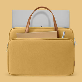 tomtoc 14 Inch Lady Laptop Bag / Handbag Women / Ladies Bag - Yellow