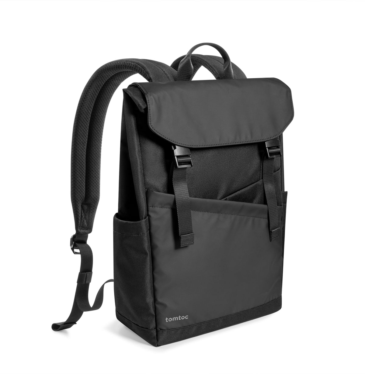tomtoc 16 Inch Flap Lightweight & Water-Resistant Laptop Backpack - Meteorite