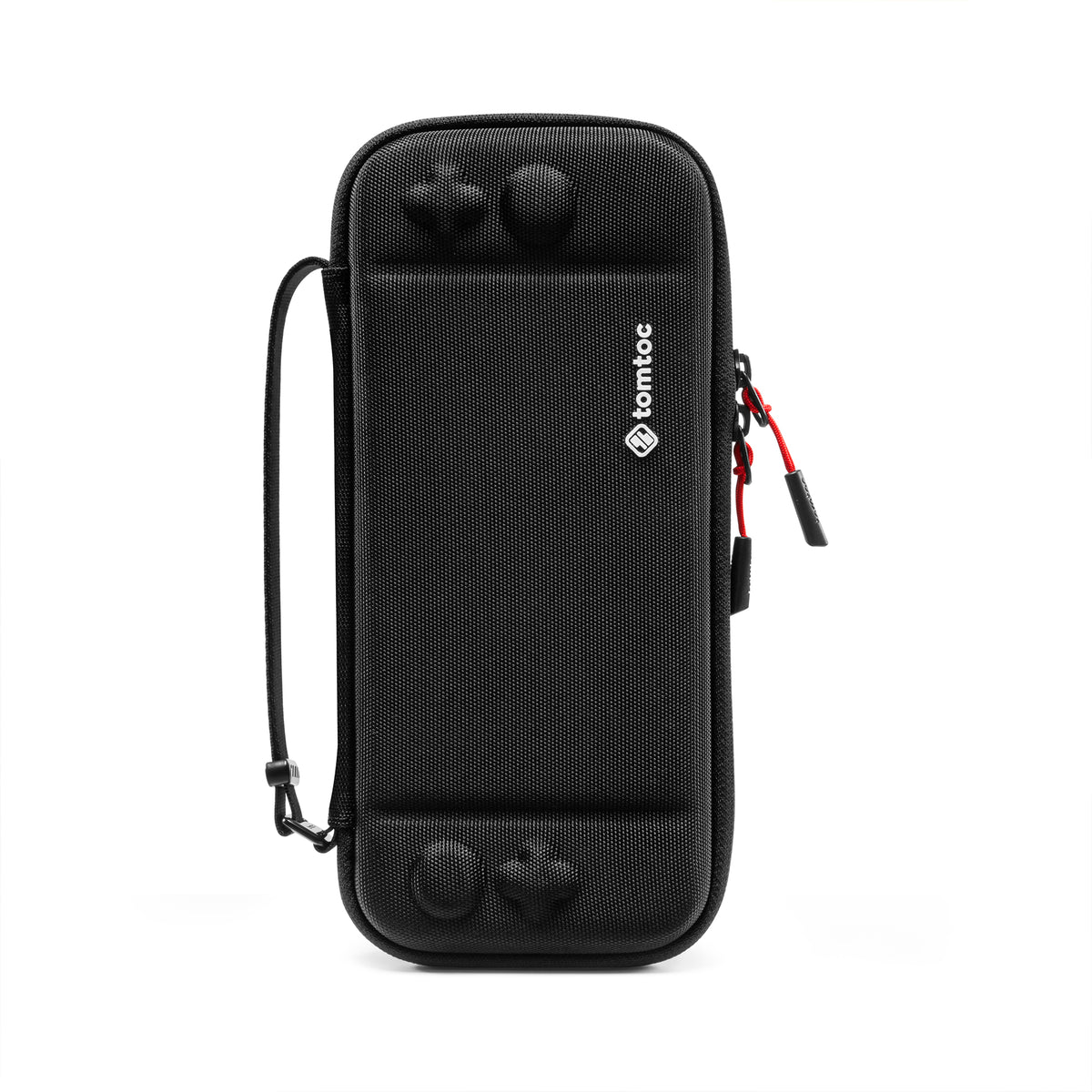 tomtoc Slim Protective Carrying Case with 10 Game Cartridges - Nintendo Switch & OLED Model - Black