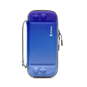 tomtoc Slim Protective Carrying Case with 10 Game Cartridges - Nintendo Switch & OLED Model - Sky Blue