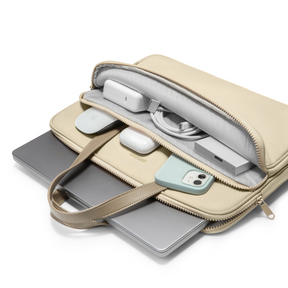 tomtoc 14 Inch Lady Laptop Bag / Handbag Women / Ladies Bag - Khaki
